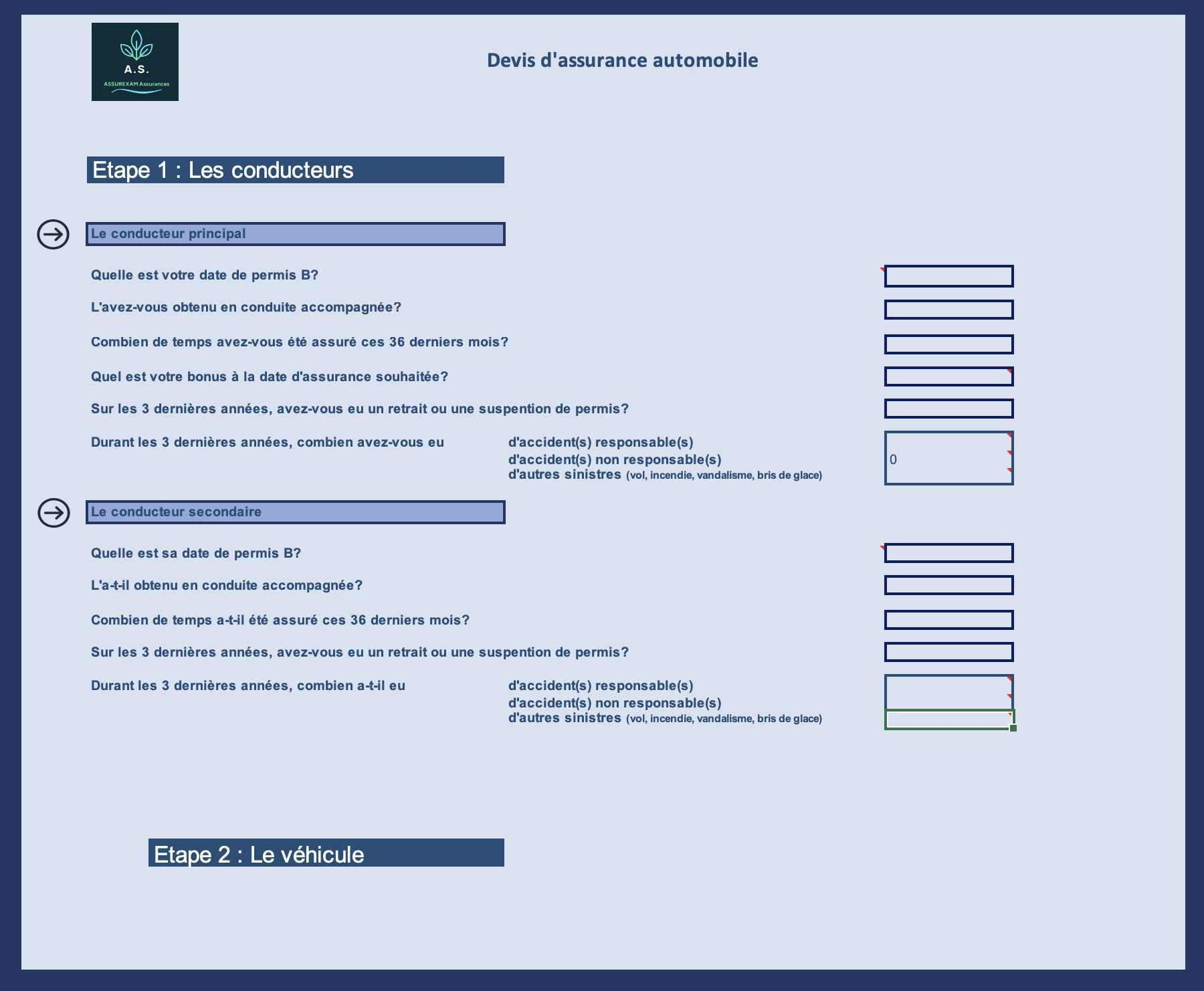 Extrait 2 du support de cours sur le simulateur de tarification — BTS Assurance U31