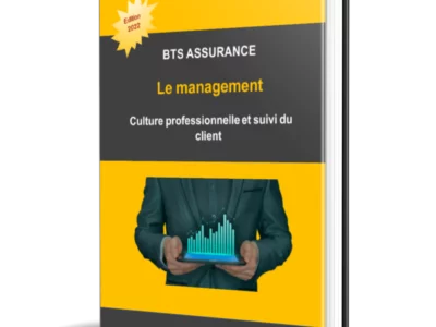 Visuel de présentation du support de cours sur le management — BTS Assurance U31