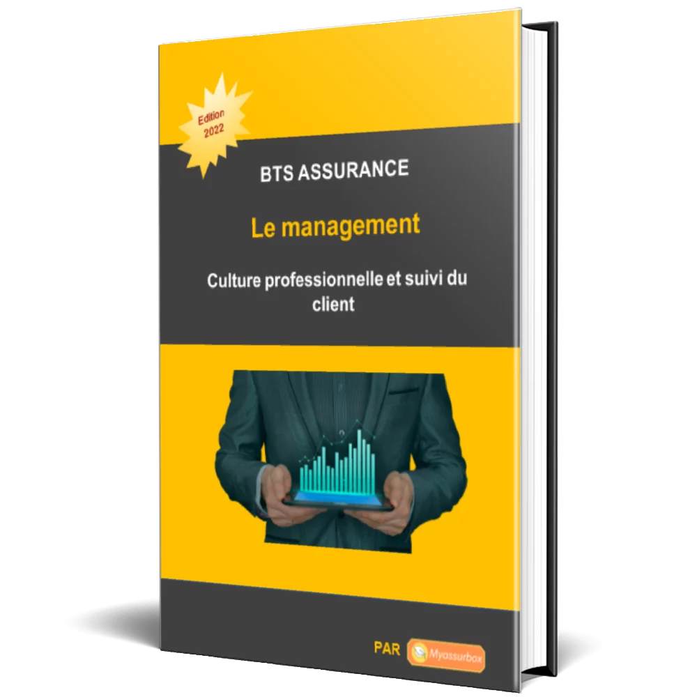Visuel de présentation du support de cours sur le management — BTS Assurance U31