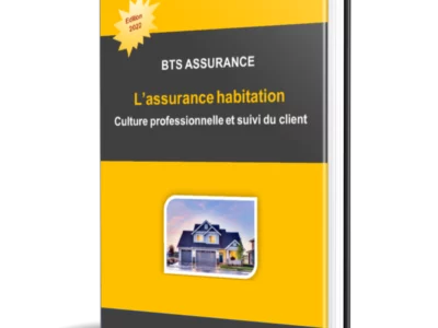 Visuel de présentation du support de cours sur l'assurance habitation — BTS Assurance U31