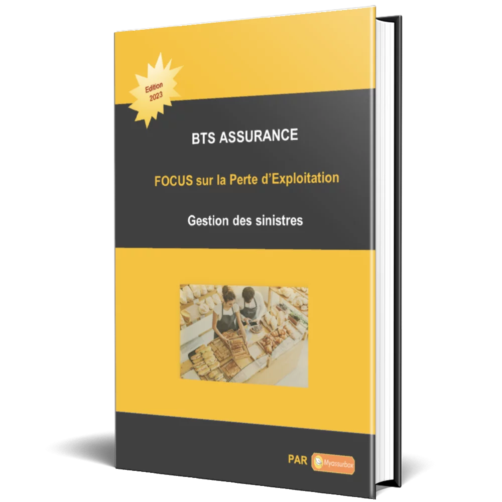 Extrait 1 du support de cours sur la perte d'exploitation — BTS Assurance U41