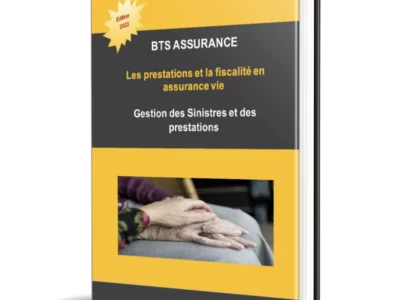 Visuel de présentation du support de cours sur les prestations en assurance vie — BTS Assurance U41
