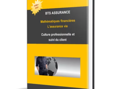 Visuel de présentation du support de cours sur les mathématiques financières — BTS Assurance U31