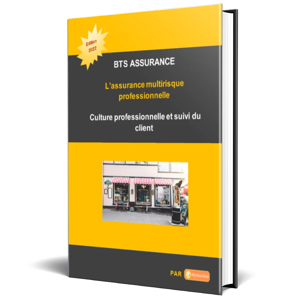 Visuel de présentation du support de cours sur la MRP — BTS Assurance U31