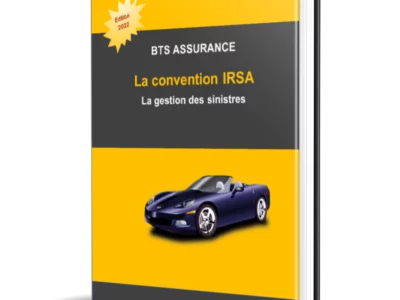 Visuel de présentation du support de cours sur la convention IRSA — BTS Assurance U41