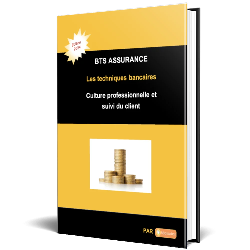 Visuel de présentation du support de cours sur les techniques bancaires — BTS Assurance U31